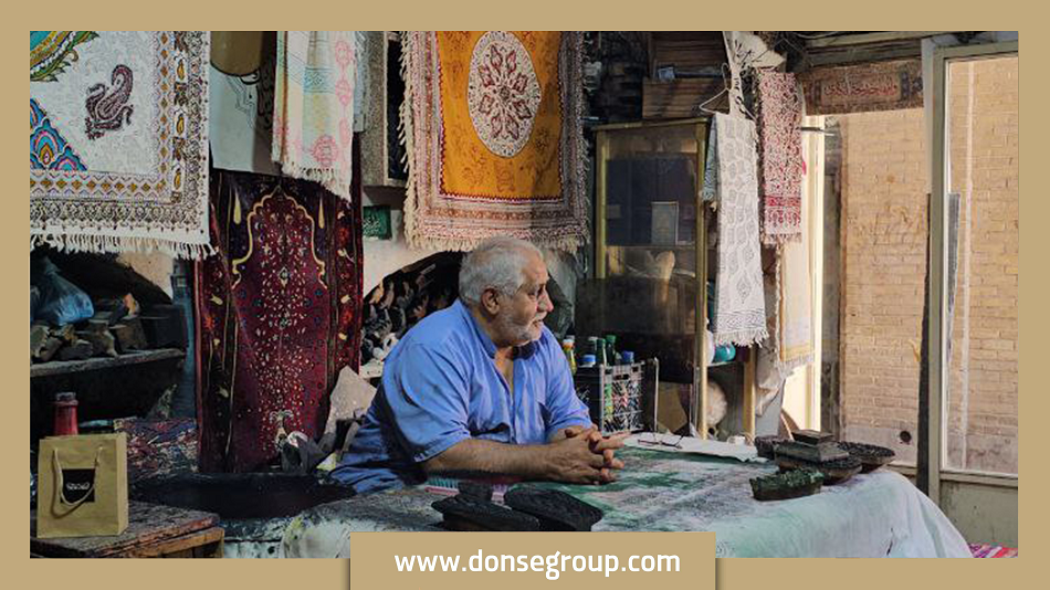 کارگاه قلم کاری استاد عباد